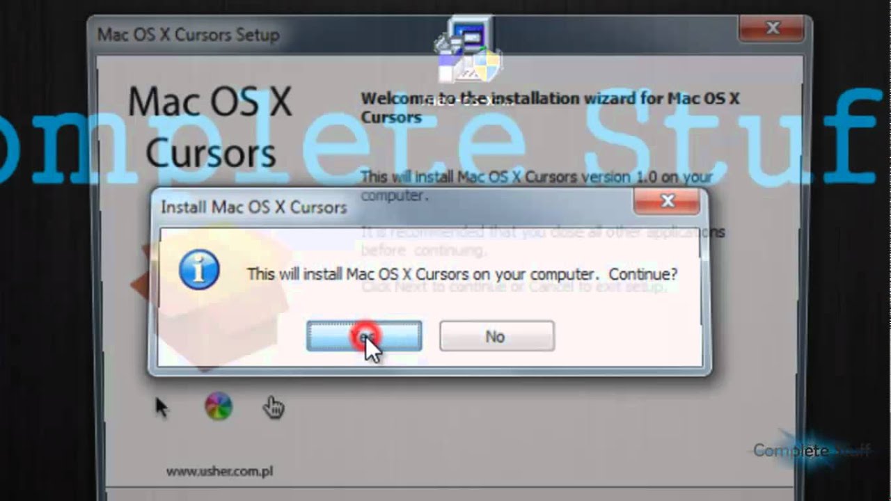 mac cursors for windows xp