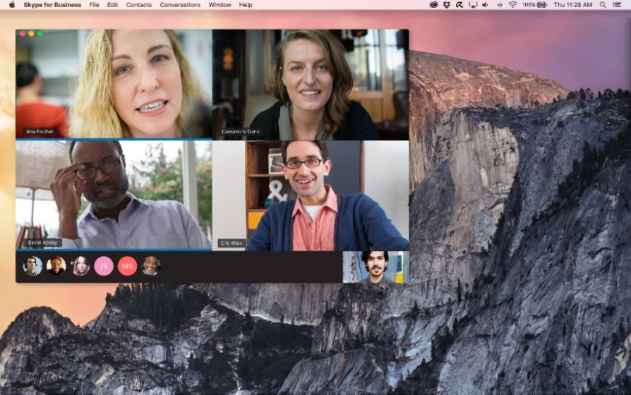 microsoft skype for business basic mac